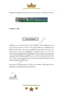 Fuel consumption test CEE 2008 12 01